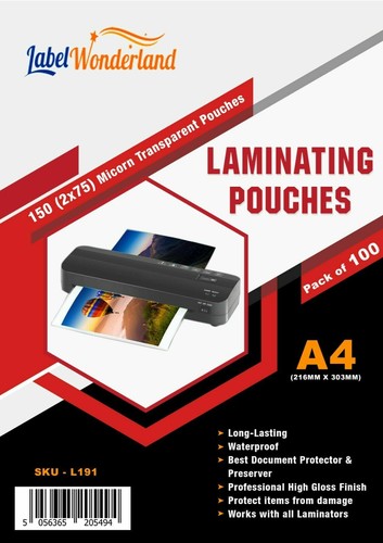 100 sacchetti laminazione - 100,